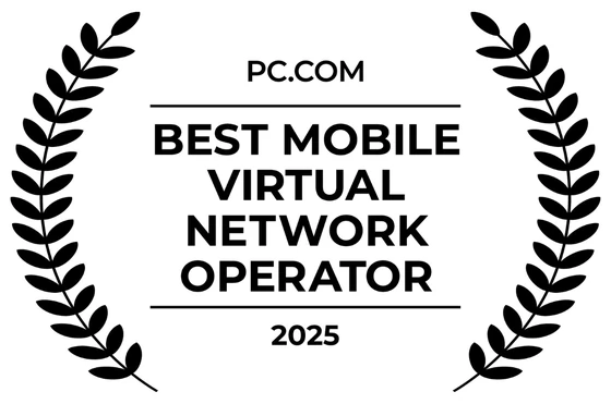 PC.COM Best Mobile Virtual Network Operator 2025